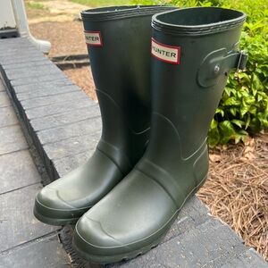 Hunter Green Women's Winter & Rain Boots